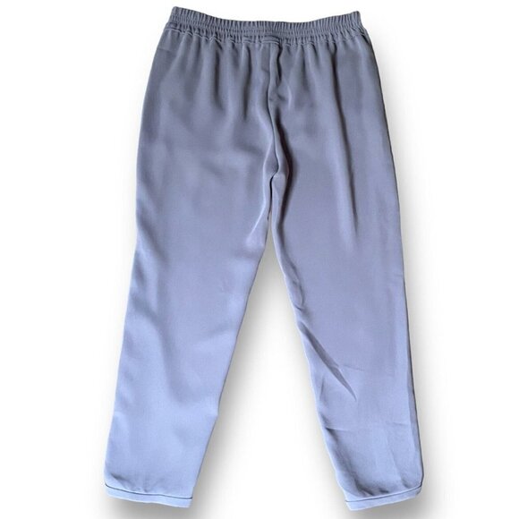 J Crew Womens Reese Trouser Sz 6 Gray Pull On Tulip Hem Pant Minimalist Preppy - Picture 9 of 10